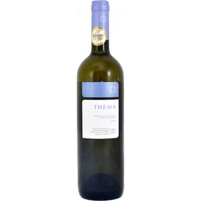 Κτήμα Παυλίδη Κρασί Thema Λευκό Ξηρό 750ml Κτήμα Παυλίδη Κρασί Thema Λευκό Ξηρό 750ml